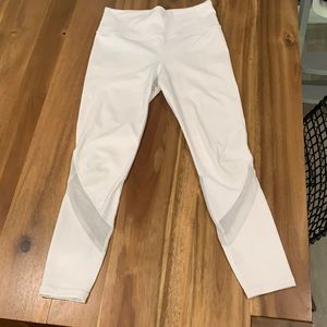 Athlete workout leggings with mesh detail Size small